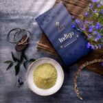 Plante Indigo pour réaliser des colorations végétales foncés Isha Cosmetics France