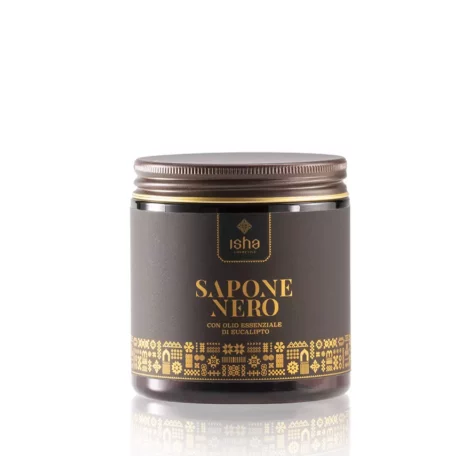 Savon Noir Eucalyptus Isha Cosmétics France Bourgbarré Rennes