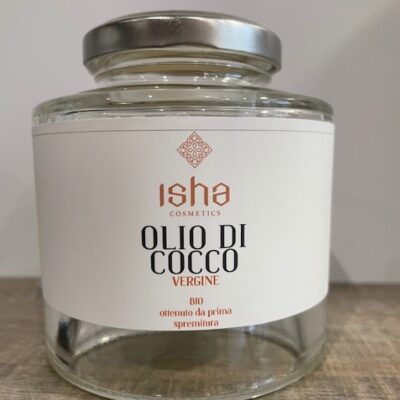 Huile de coco Isha Cosmétics France Bourgbarré Rennes